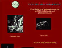 Tablet Screenshot of lightmountainphotography.com